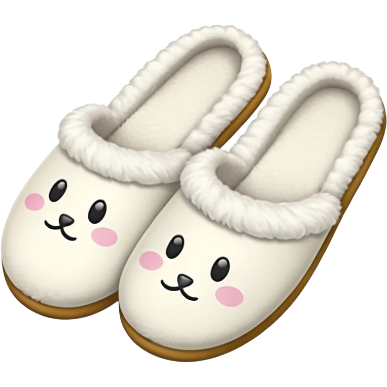 White slippers emoji