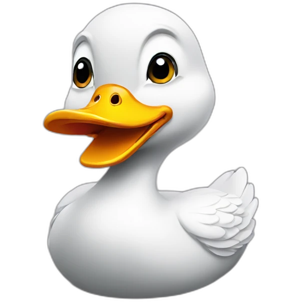 duck thinking emoji