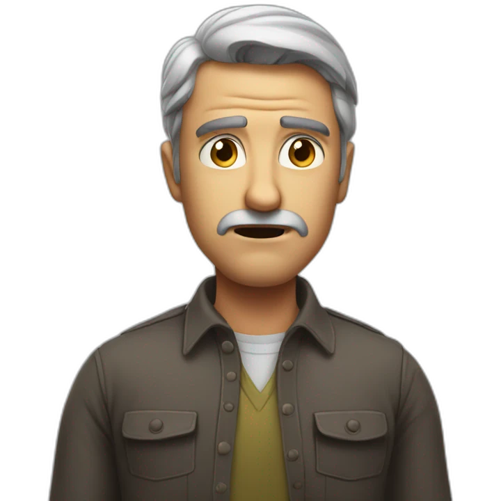man scolding  emoji