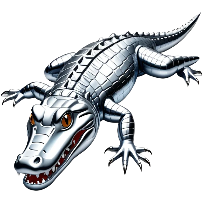 sorayama crocodile  emoji