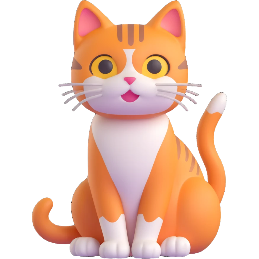a cat emoji