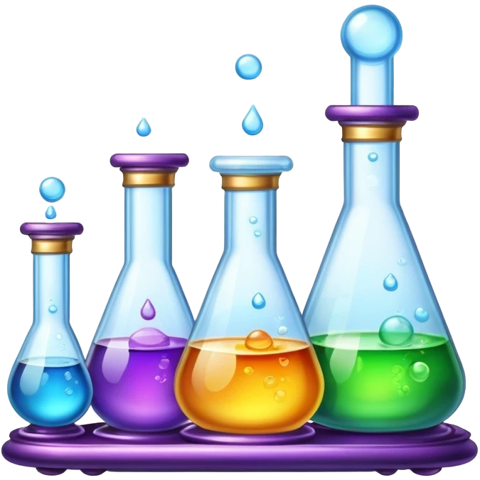 elaborate colorful alchemy setup emoji
