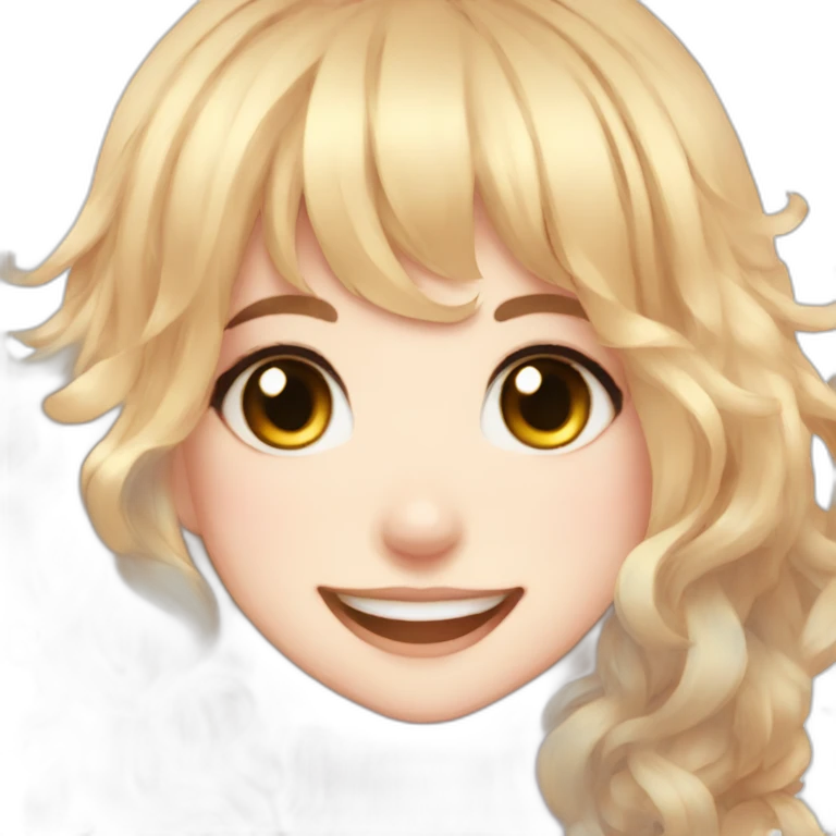 vtuber girl smile emoji