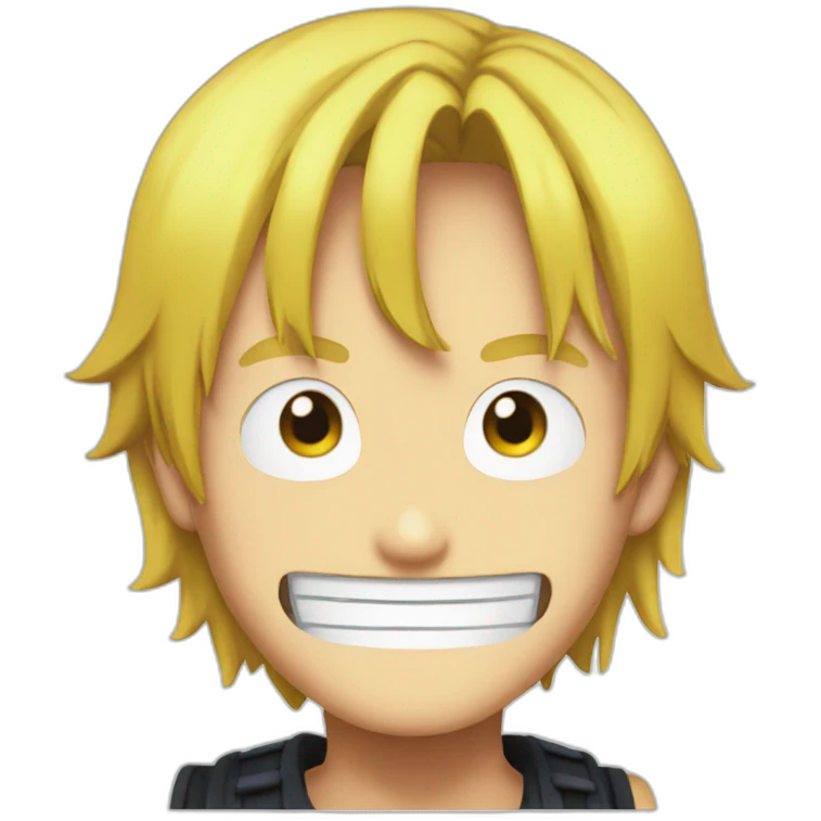 One piece sanji emoji