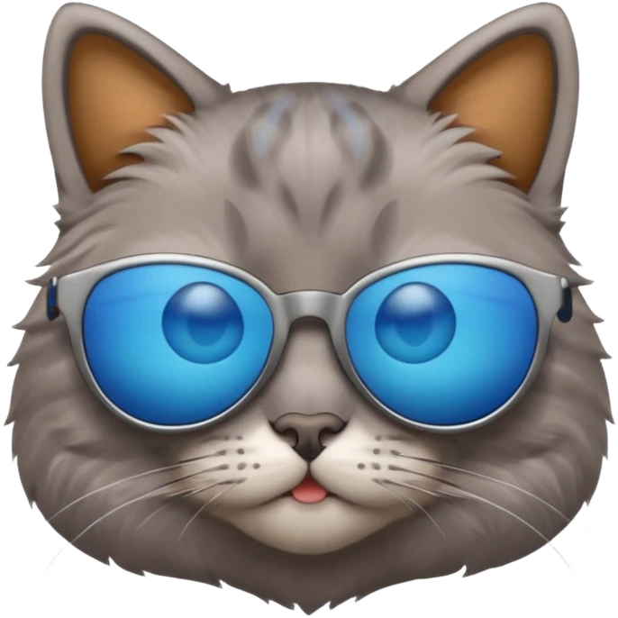 Cat wearing sunglasses emoji