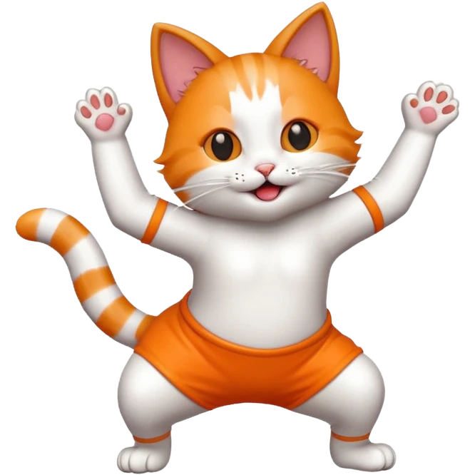 dancing cat emoji