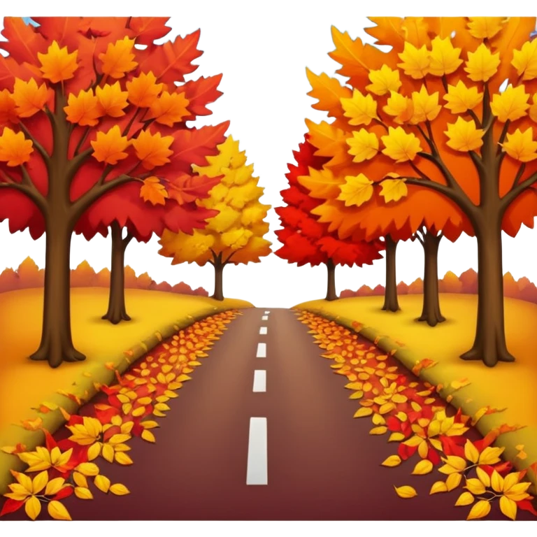 fall landscape emoji