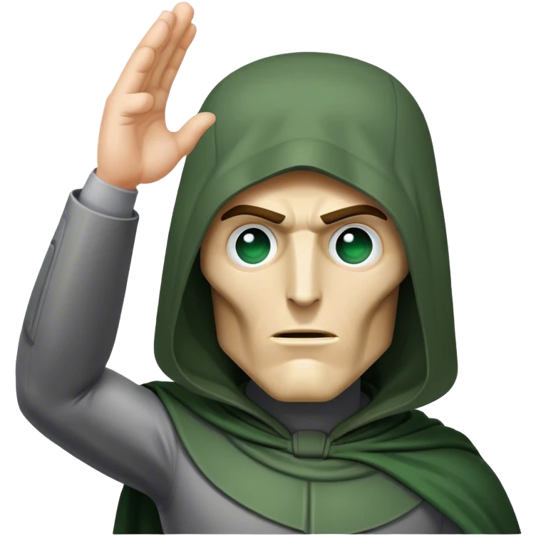Dr doom salute  emoji