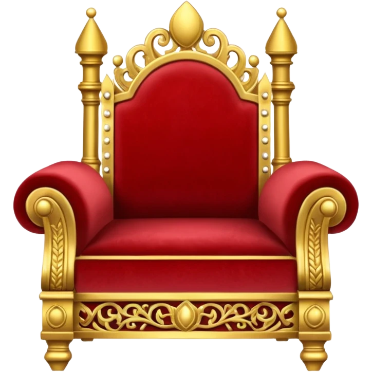 Empty throne emoji
