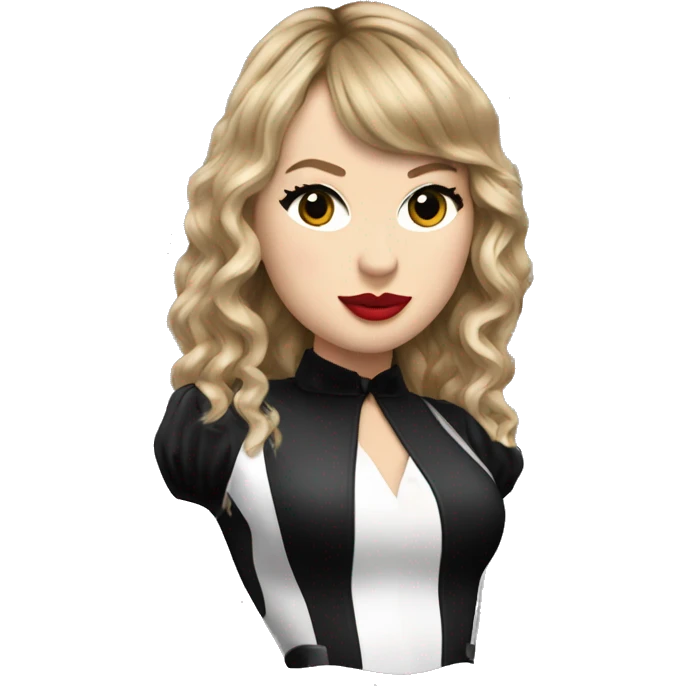 Taylor swift in her eras tour reputation outfit emoji