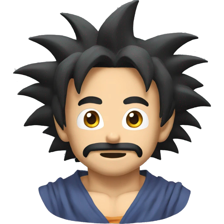 goku che usa il computer emoji