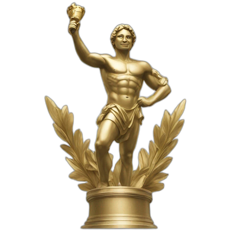 victory statue emoji