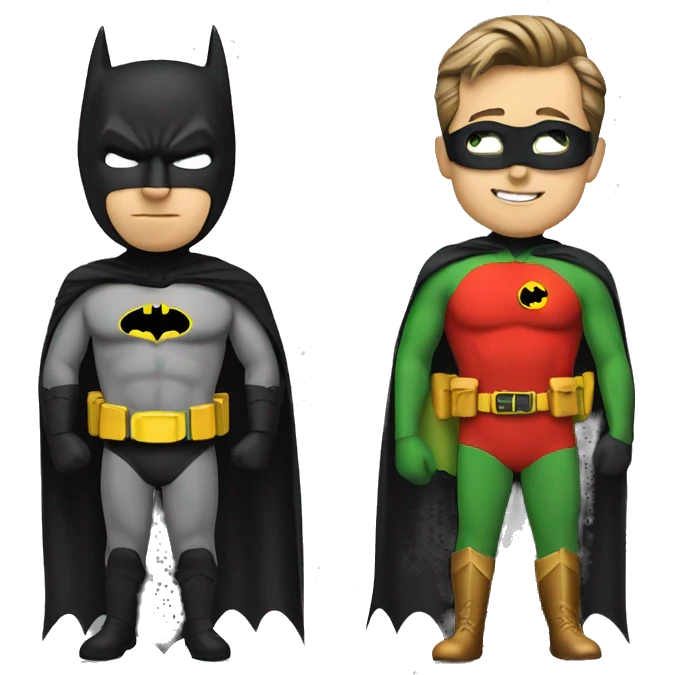 Batman et Robin  emoji