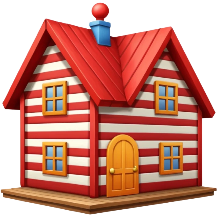 clown house red emoji