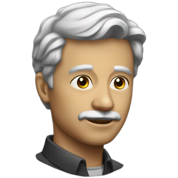 Smart man emoji