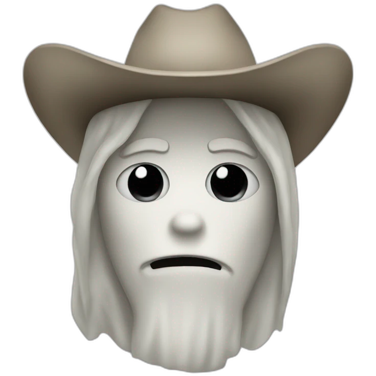 cowboy ghost emoji