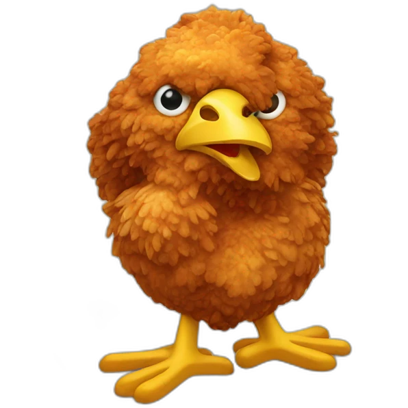 fried chicken emoji