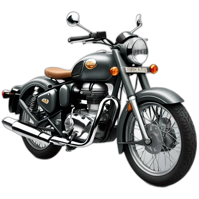 royal enfield classic 350 gunmetal grey BR emoji