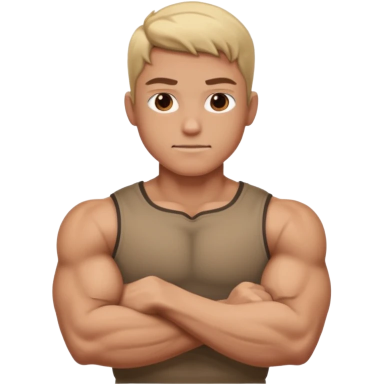   crossing  arm  no face just arm  emoji
