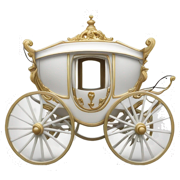 carriage white emoji