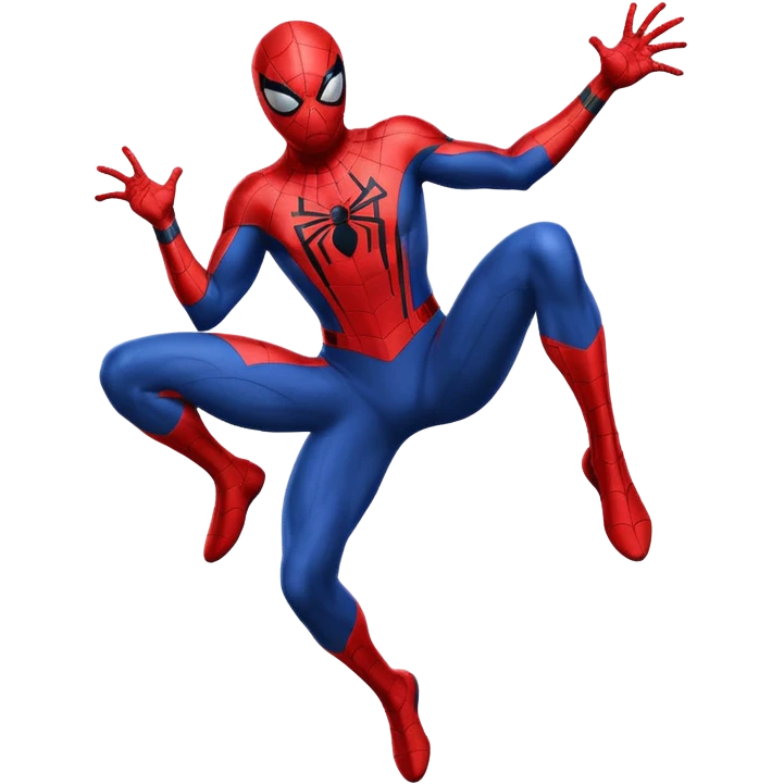 blue spider-man  emoji