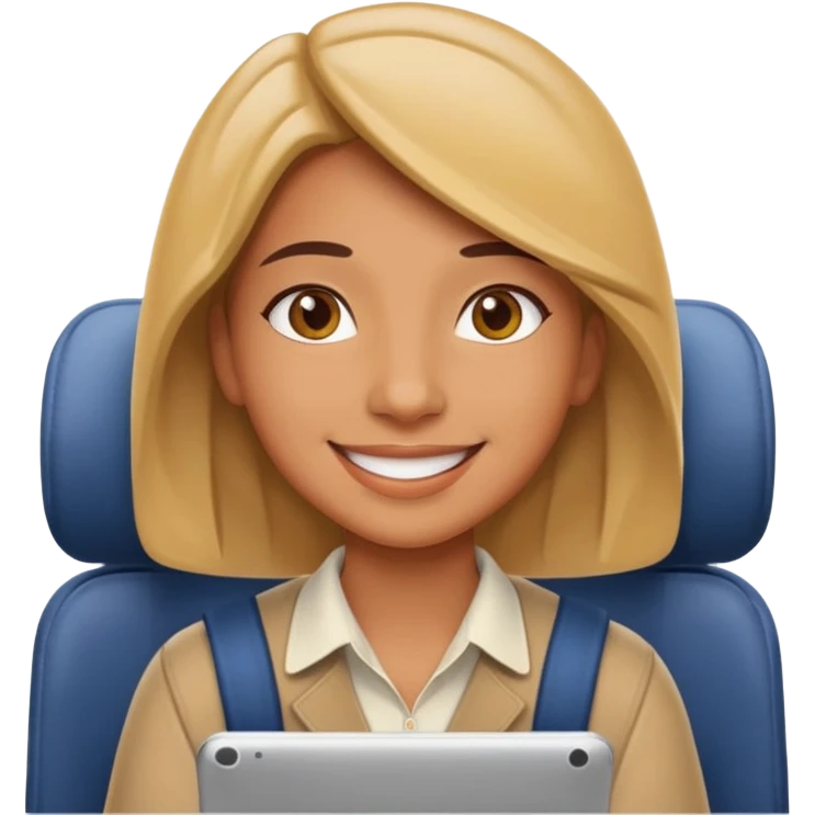 Create two emoji characters.

Left: a stressed student preparing for IELTS, holding books and coffee, tired face, exam stress.

Right: a happy confident student after IELTS, traveling abroad, airplane, university, freedom, smiling.

Style: Apple emoji, clean, simple, white background. emoji