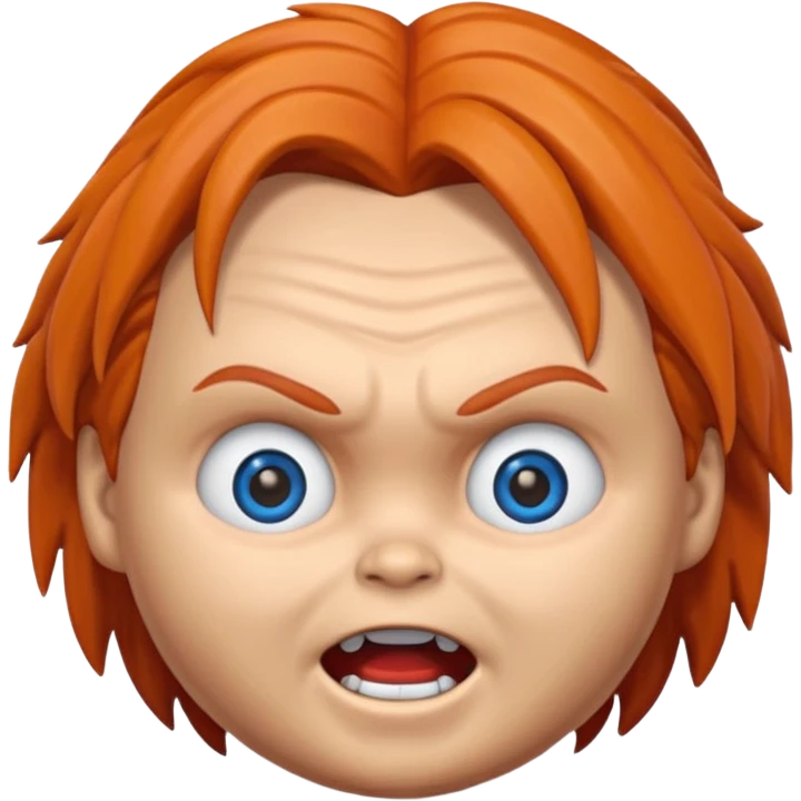 Un emojin de chuky emoji