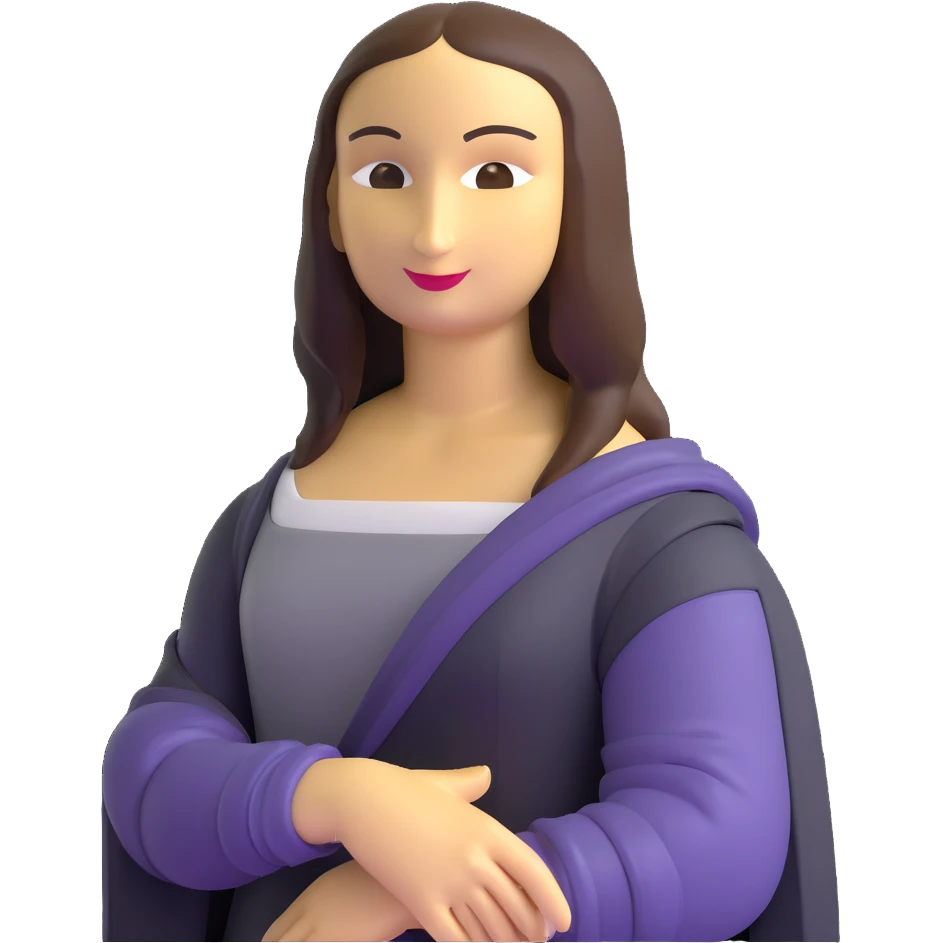 Mona Lisa emoji