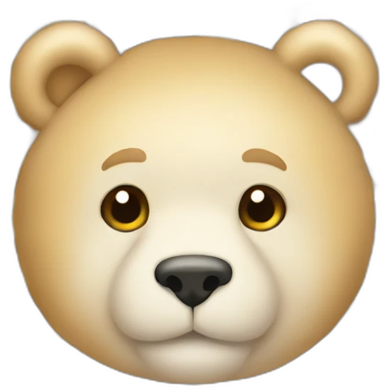 Ours en or emoji