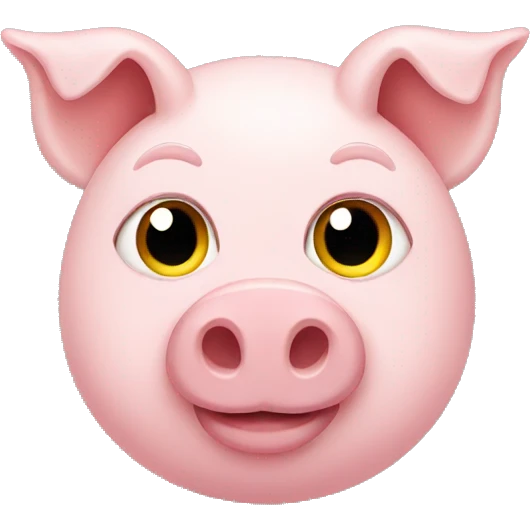 Pig with cat ears emoji