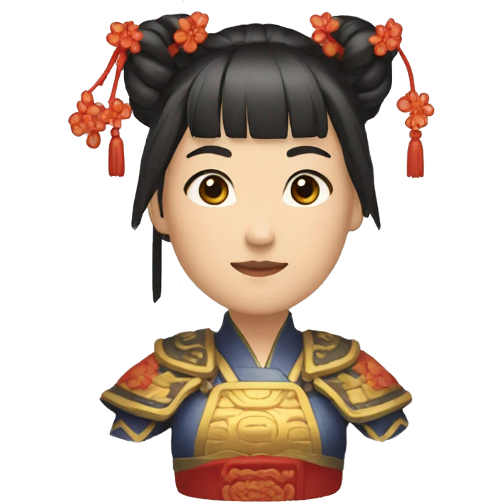武则天,中国第一个女皇帝,霸气,唐代,古装,束发 emoji