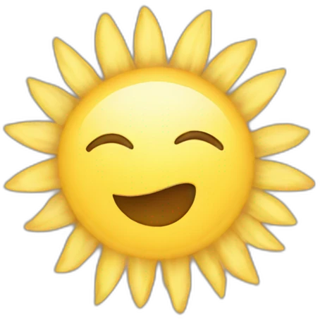 may the sun shine emoji