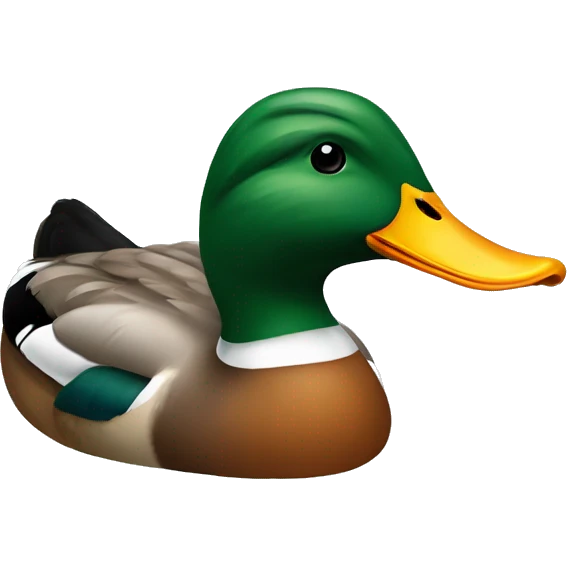 Mallard duck  emoji
