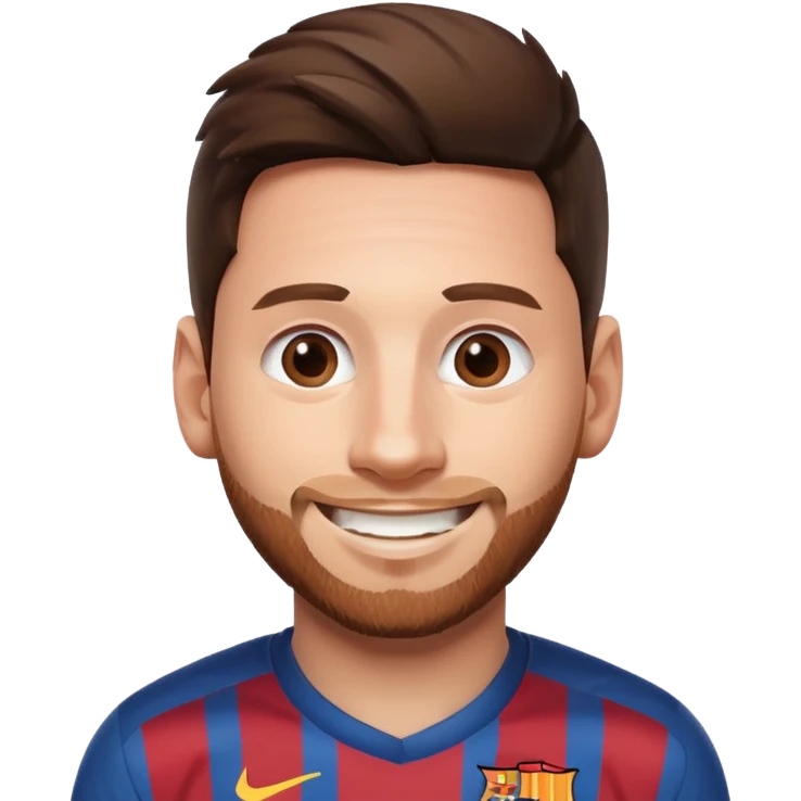 Messi as an emoji emoji