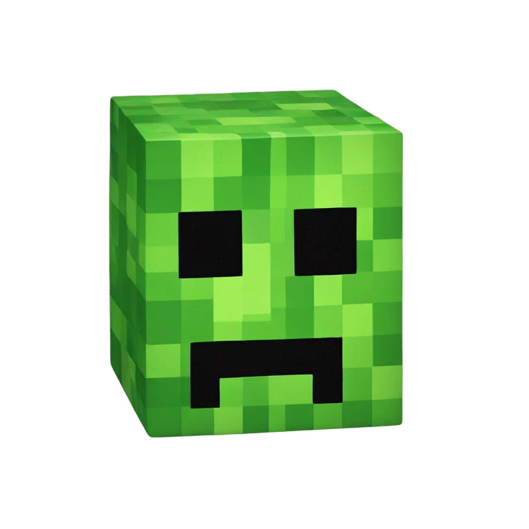 Minecraft creeper emoji