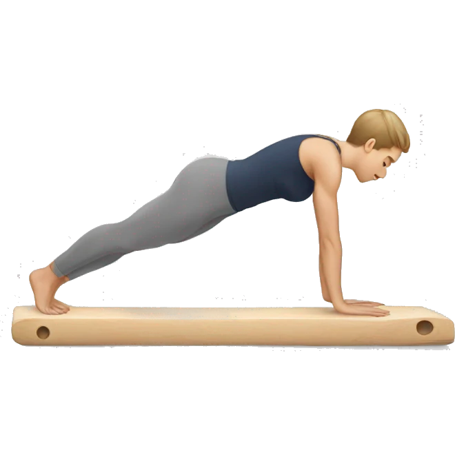 white doing plank emoji