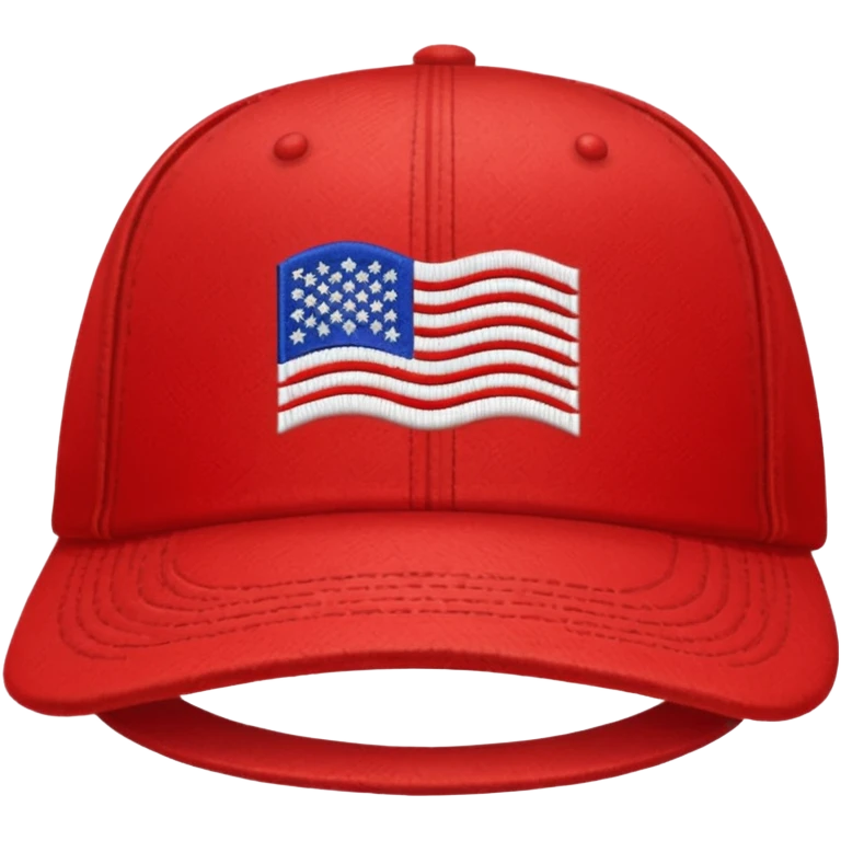 Hat with MAGA emoji
