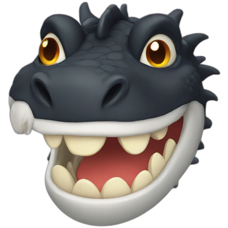 black dragon emoji