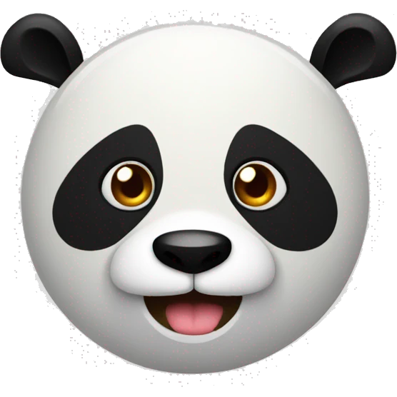 panda with nails emoji