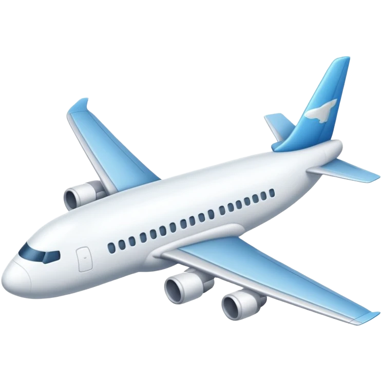 sleepy airplane emoji