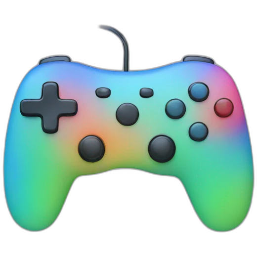 coloful controller emoji