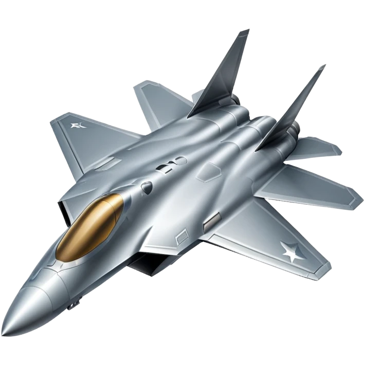 F22 fighter jet emoji