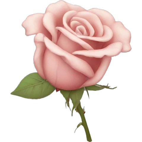  wilted rose emoji