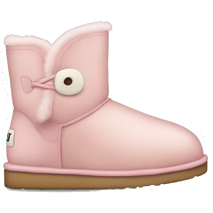 light pink uggs emoji