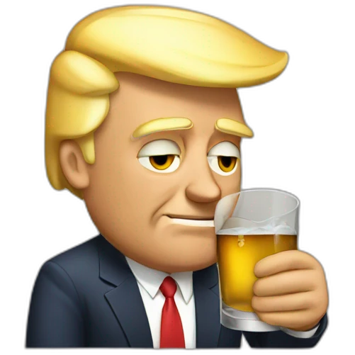 drunk trump emoji