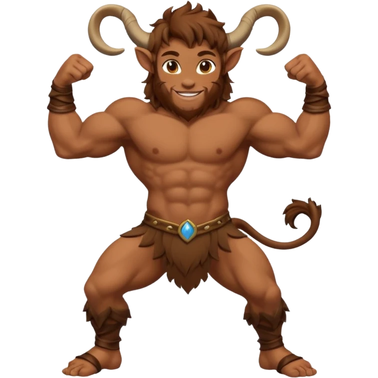 Full body Satyr  emoji