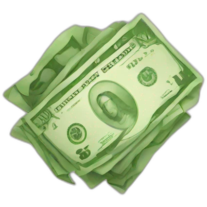 no cash emoji