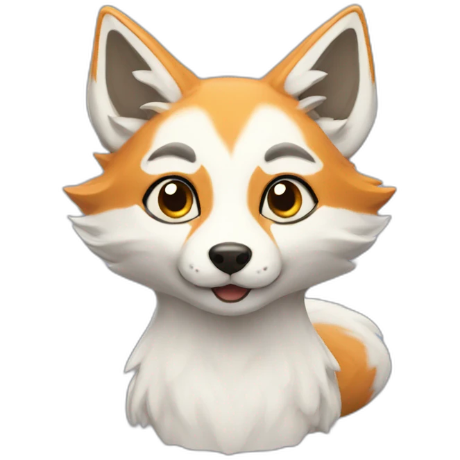 marble fox emoji
