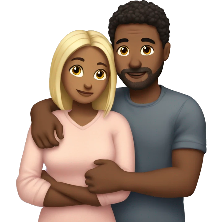 couple cozy cuddle emoji