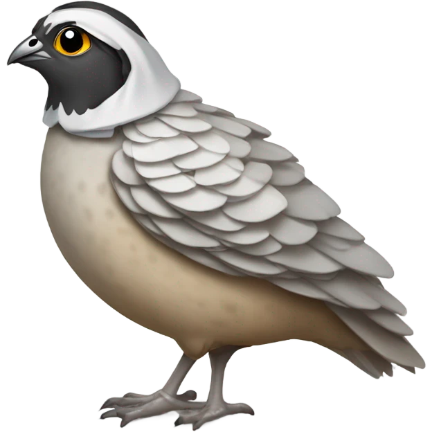 quail with bandaged wing emoji
